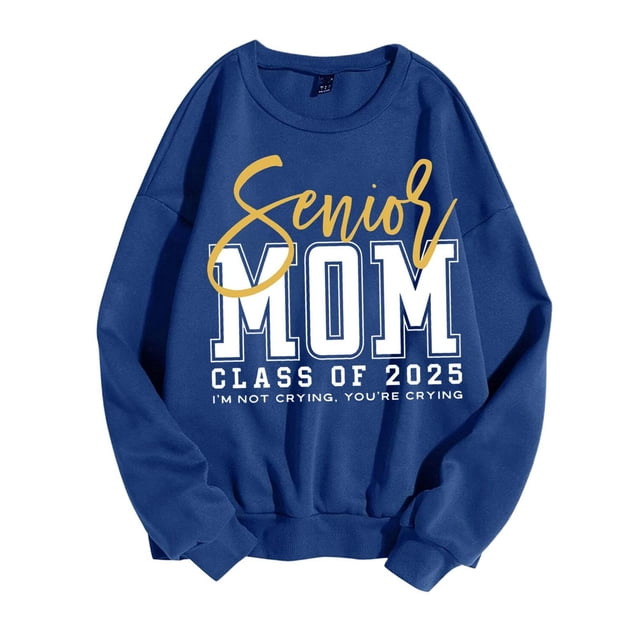 Mom Lady Sweatshirt Is All A Mess Long Sleeve Patterned Shirt Funny Saying Mom Pullover Top