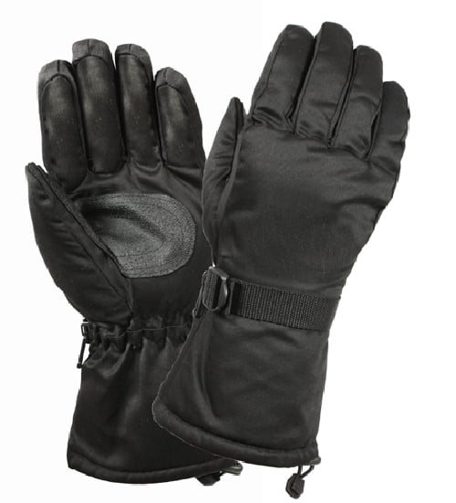 Rothco Insulated Winter Gloves w// Extra Long Cuff /& Drawstring Wrists