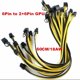 thumbnail image 3 of 60cm 18awg Gpu Pcie 6pin macho a 8pin (6 + 2) cable de alimentación macho 12 piezas Afortunado Sencillez, 3 of 4