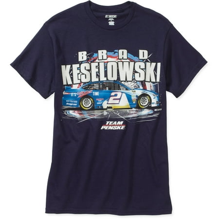 Nascar Men's Keselowski Fan Up Short Sle
