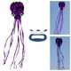 thumbnail image 2 of Cometas suaves grandes y hermosas con forma de animales marinos, cometas 3D de una sola línea para deportes de playa. Púrpura Negro, 2 of 9