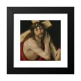 thumbnail image 2 of Andrea Solario 12x12 Black Modern Framed Museum Art Print Titled - Christ Carrying the Cross (1505), 2 of 5
