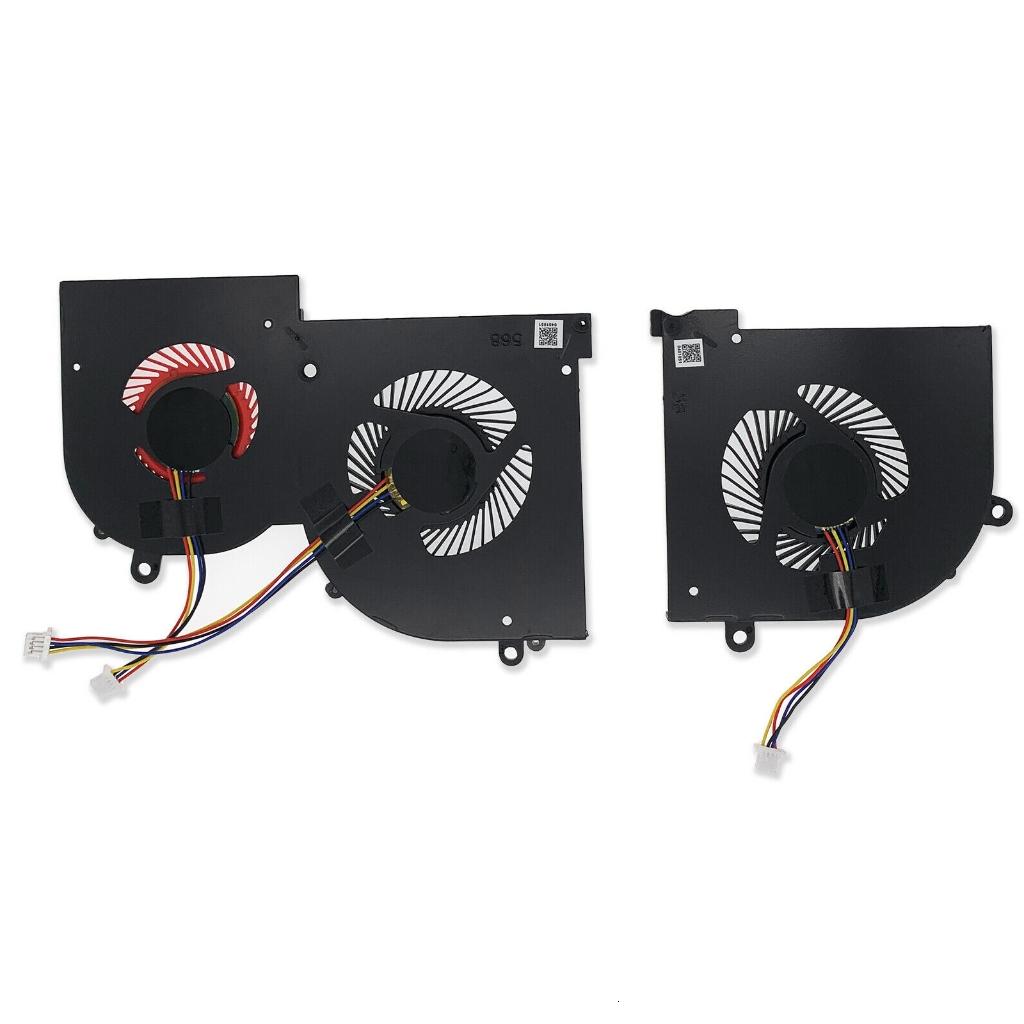 WE-POLUJ CPU Cooler Fan Portable USB Power GPU Radiator for MSI GS65 GS65VR MS-16Q2