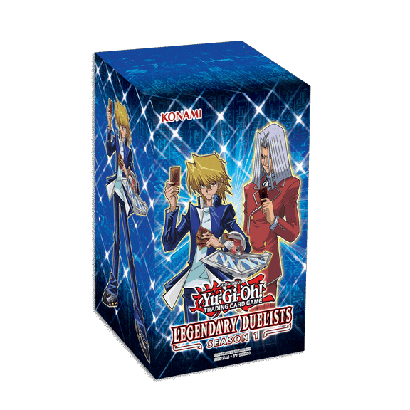 Yugioh Legendary Duelist Season 1 Box- 1 out of 7 Secret Rare variant cards | 2 Season 1 booster packs, each with 3 Ultra Rares and 15 commons