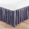 thumbnail image 4 of Home Soft Things Pleated Bed Skirt - 18" drop Length - Dusk - King (78" x 80" + 18"), 4 of 5