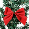 thumbnail image 3 of Christmas Bowknot Ornaments,Red Mini Red Bow,Twist Tie Bows for Christmas Tree,Hanging Decoration Supplies for Wedding and Gift Wrapping, 3 of 7