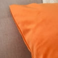 thumbnail image 2 of Set of 2 Decorative Velvet Cushion Covers Sofa Pillow  Super Smooth Soft Comfortable Decoration Home Living Room Bedroom for Couch 45x45CM Orange, 2 of 4