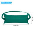 thumbnail image 2 of Uxcell Almohadas de Chaise al Aire Libre, Resistente al Agua con Correa Elástica Ajustable para Silla, 2 Paquete Verde Oscuro, 2 of 7