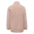 thumbnail image 3 of Fuzzy Sweatshirts for Women 2025 Long Sleeve Half Zip Stand Collared Sweatshirt with Pockets Pullover Tops, 3 of 6