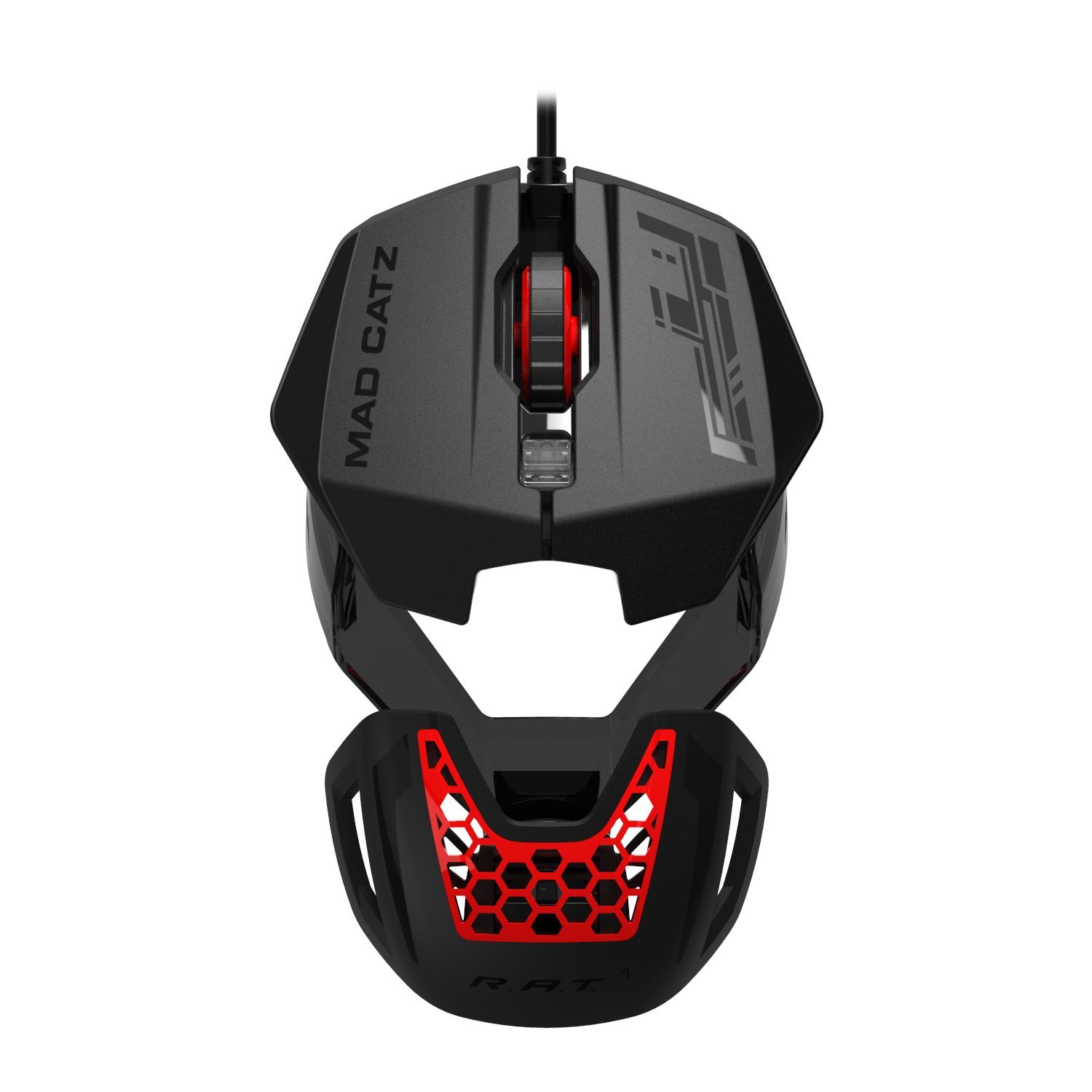 Mad Catz RAT 1 Wired Optical USB LED RGB Mouse with 6 Programmable