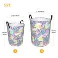 thumbnail image 5 of Kll Sea Turtles Waterproof Foldable Laundry Hamper Bucket With Handles For Storage Bin,Kids Room,Home Organizer (Medium), 5 of 8
