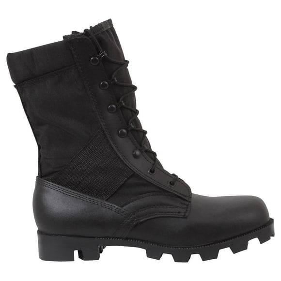 Rothco 9'' Black G.I. Type Speedlace Jungle Boot - 8 Regular