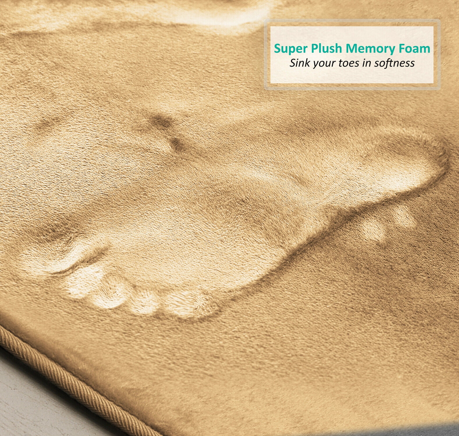 YouLoveIt Memory Foam Bath Mat Non Slip Bath Rug Bathroom Mat Set of 3, Shower Carpet Rug, 3 Piece Soft & Dry Bath Mat Sets for Bathroom Washable Carpets Set