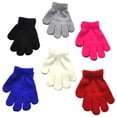 thumbnail image 3 of Minnieouse 1 par de guantes para niños, diseño de Color sólido, accesorio de ropa de estilo Simple, calentadores de dedos, calentador de manos para guantes y mitones Rojo Minnieouse AP009857-03, 3 of 6