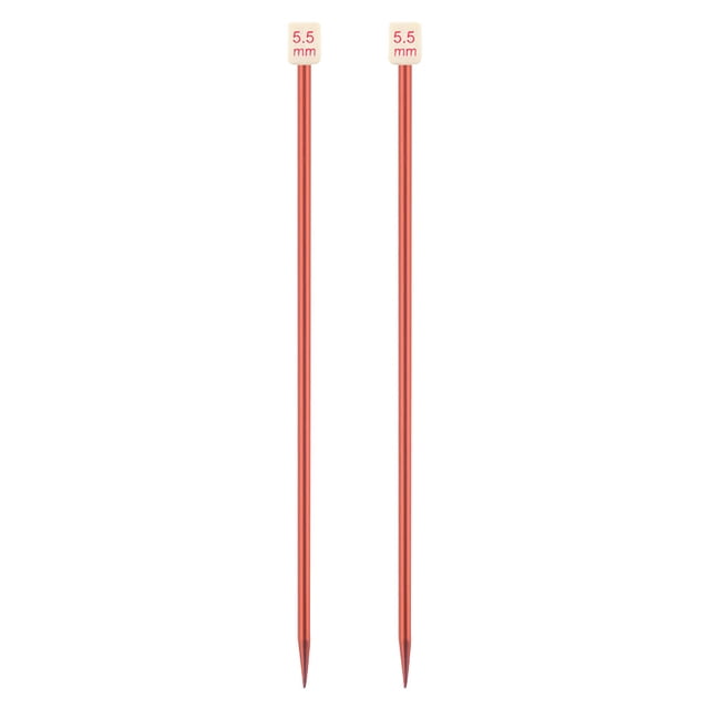 VONKY Color Random Knitting Needles Weaving Needle DIY Crafting Handknitting Tool 5.5mm 1Set
