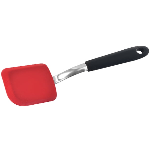 Espátula de cocina de silicona resistente al calor con mango largo para saltear pescado, pala para hornear