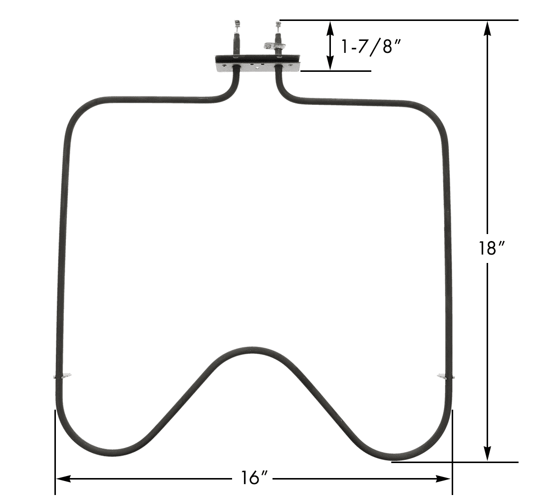 Bake Element for Whirlpool, Maytag, AP4502574, PS4095737, WPY04000066