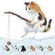 thumbnail image 1 of Lindo Gato Paisajismo Pesca Ornamento S Coche Interior Decoraciones, 1 of 9
