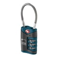 thumbnail image 1 of Cable Lock Lewis N. Clark de la TSA Cable Lock, cable de acero azul de 70 mm, 1 of 6