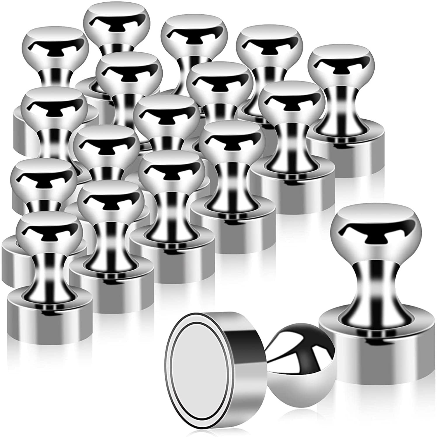 10 pcs Metal Push Pins Thumb Tacks, Practical Fridge