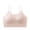 Pink, variant on Women's Spaghetti Strap Cami Bra Adjustable Strap Seamless Comfortable Wireless Daily Bralette Red One Size