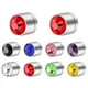 thumbnail image 1 of Pendientes de acero inoxidable con clip para la oreja, de titanio, de moda europea y americana, con imán y sin orificio para la oreja, con circonitas Super Flash de 5 mm, 1 of 5