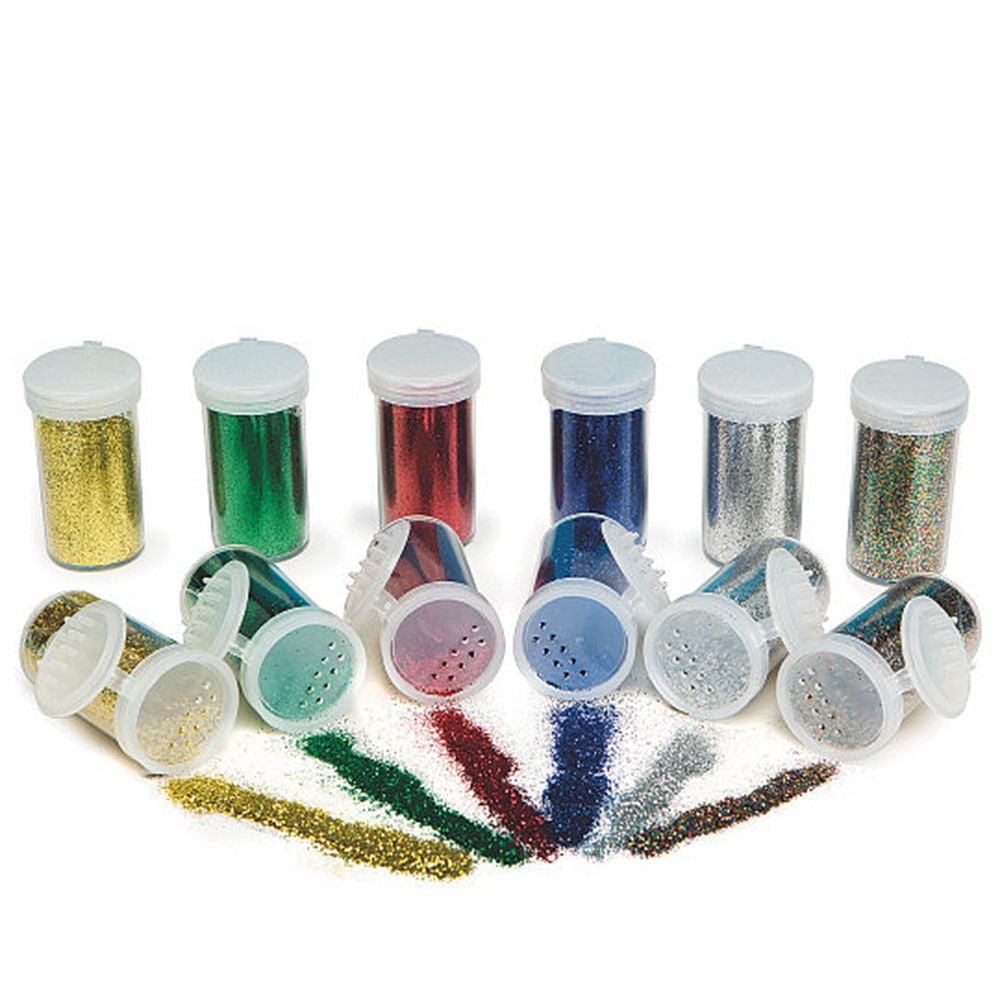 (Price/per pack)Color Splash! Glitter Bulk Pack, Basic Colors