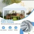 thumbnail image 4 of Yardi Yarda 10 x 20 FT Pop up Canopy Tent, Canopy with Carry Bag for Outdoor as Yard, White, 4 of 11