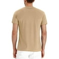 thumbnail image 4 of Iceglad Mens Fashion Casual Front Placket Basic Short Sleeve Henley T-Shirts, 4 of 10