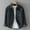 Blue, variant on ZZwxWA Mens Corduroy Button Down Jacket Solid Color Casual Long Sleeve Shirts Ribbed Lightweight Jacket Tops up to 45% Off