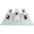 thumbnail image 2 of Juego para beber Matty's Toy Stop Tic-Tac-Toe con 9 vasos de chupito, 2 of 7
