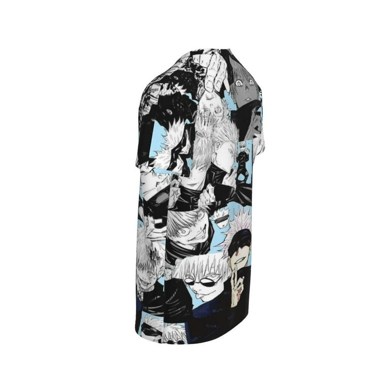Kids Anime Jujutsu Kaisen Gojo T-Shirts Youth 3D Print Short
