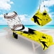 thumbnail image 5 of Funda para sillas de playa de microfibra con bolsillos laterales para tumbona: 28,74x82,68 pulgadas, absorbente, antideslizante, portátil con bolsa de transporte, funda para toallas de piscina y, 5 of 6