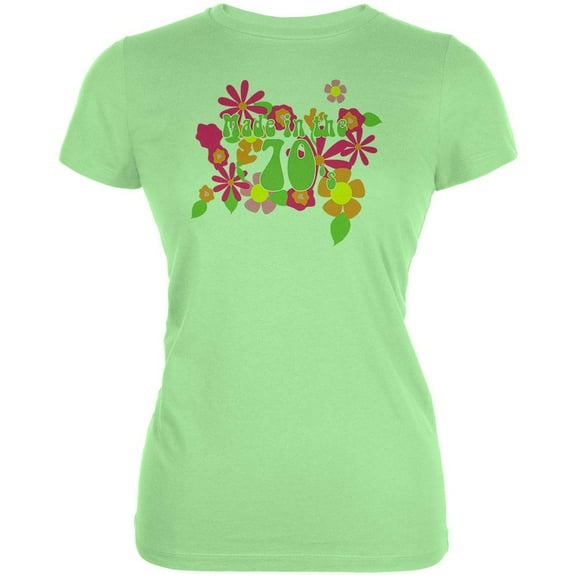 Made In The 70s Mint Juniors Soft T-Shirt - Medium