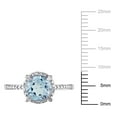 thumbnail image 2 of Everly Women's Topaz 10k White Gold Ring, 2 of 6