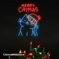 thumbnail image 2 of Glowneon Merry Catmas Neon Sign, Cat Christmas Led Light, Cat Line Art Decor Sign, Cat Xmas Sign, 2 of 4
