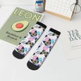 thumbnail image 7 of Rocae Bright Butterflies1 for Premium Adult Socks,Comfortable, Breathable, and Durable Socks, Perfect for Everyday Wear, 7 of 7