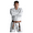 white, variant on FLUORY Adult All Around Brazilian Jiu Jitsu BJJ Gi with Fluory Logo Embroidery no Belt