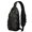 Sun and Planet Gothic Pattern, variant on Sun and Triangle Gothic Pattern Sling Backpack, Travel Shoulder Pack with Earphone Port, Multi Pocket Design Gift Ideas for Hiking Cycling Walking