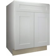 Cabinet Mania:  White Shaker - B27 - Base Cabinet 27" Wide RTA Kitchen Cabinet - Ready to Assemble - 100% All Wood Construction, Lowest Price Online