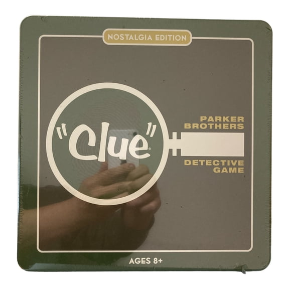 WS Game Company Clue Nostalgia Edition Board Game in Collectible Tin