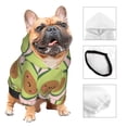 thumbnail image 4 of Bingfone Cute Avocado Dog Clothes Hoodie, Pet Winter Coat,Puppy Sweatshirts For Small Dogs Boy Girl,Suitable For All Breeds-Xx-Large, 4 of 9