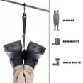 thumbnail image 4 of Bassdash 3 Pack Fishing Wader Boot Hanger Adjustable Strap for Storage Drying, 4 of 7