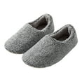 thumbnail image 4 of Gvdentm Slippers Women Warm Slip on Indoor Outdoor House Shoes Slippers for Men Wide Width(Grey,9), 4 of 4