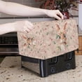 thumbnail image 5 of TSOVTHRID Rabbit Bunny Rose Dais Print 2 Slice Toaster Cover Kitchen Bakeware Protector, Keep Toaster Free From Dust And Fingerprint Oven Dustproof Cover Easter Decoration, 5 of 8