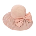 thumbnail image 5 of hengtong Women Sun Hat Wide Brim Floppy Beach Bucket Hat Sunhat Trendy Breathable Fishing Pink, 5 of 9