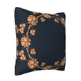 thumbnail image 2 of LNWH Decorative Pillow Covers, Retro Ornate Round Square Sofa Decorative Knit Pillow Case, 18"x18", 2 of 8