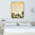 thumbnail image 4 of Bible Verse Poster Peace I Leave With You John 14 27 Tree Decor Room Vertical Canvas Art For Office Unframed 24×36 in, 4 of 5