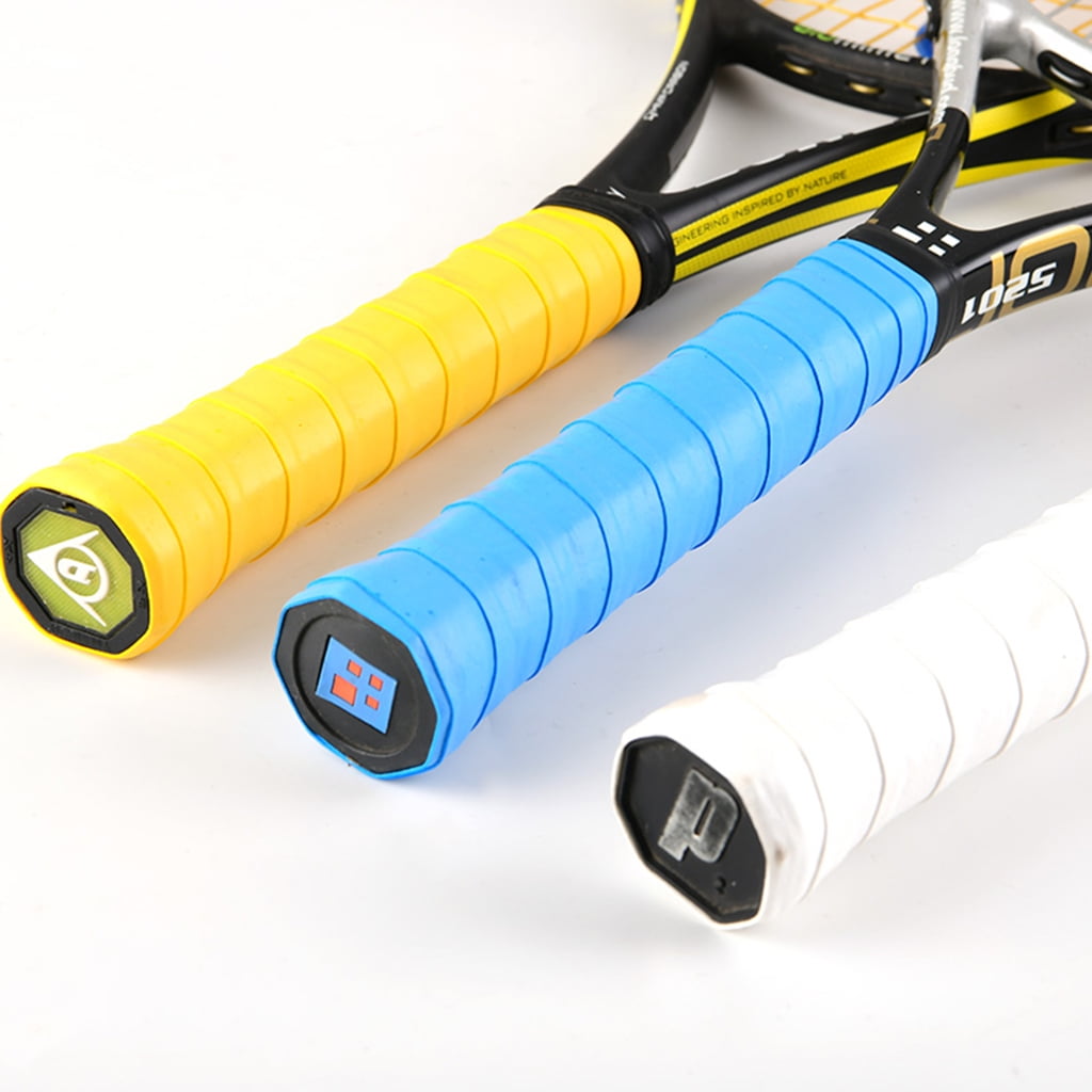 ZPAQI 60Pcs Tennis Racket Overgrip Anti-skid Tape Wraps Fishing Rod Non-Slip Sweatband