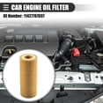 thumbnail image 2 of 1 Juego de Filtro de Aceite del Motor para BMW E46 318 D320 D320Td E39 520 D M47 con Junta No.11427787697 Amarillo, 2 of 7